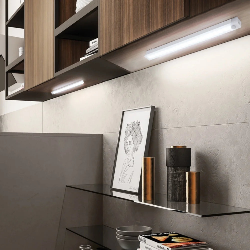Luz LED com Sensor de Movimento Recarregável