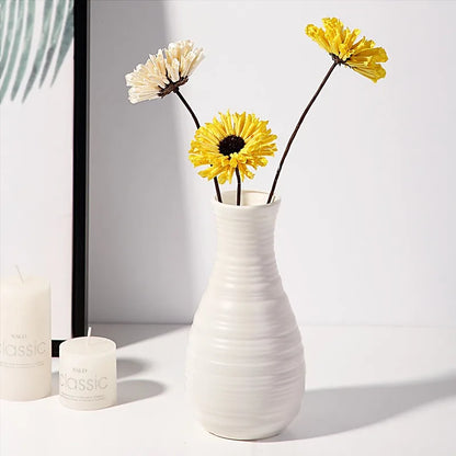 Vaso Decorativo Nórdico de Plástico