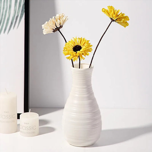 Vaso Decorativo Nórdico de Plástico
