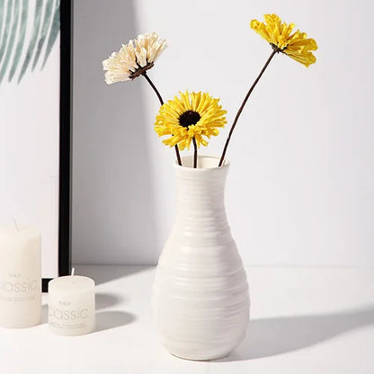 Vaso Decorativo Nórdico de Plástico