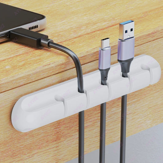 Suporte Organizador Adesivo para Cabos