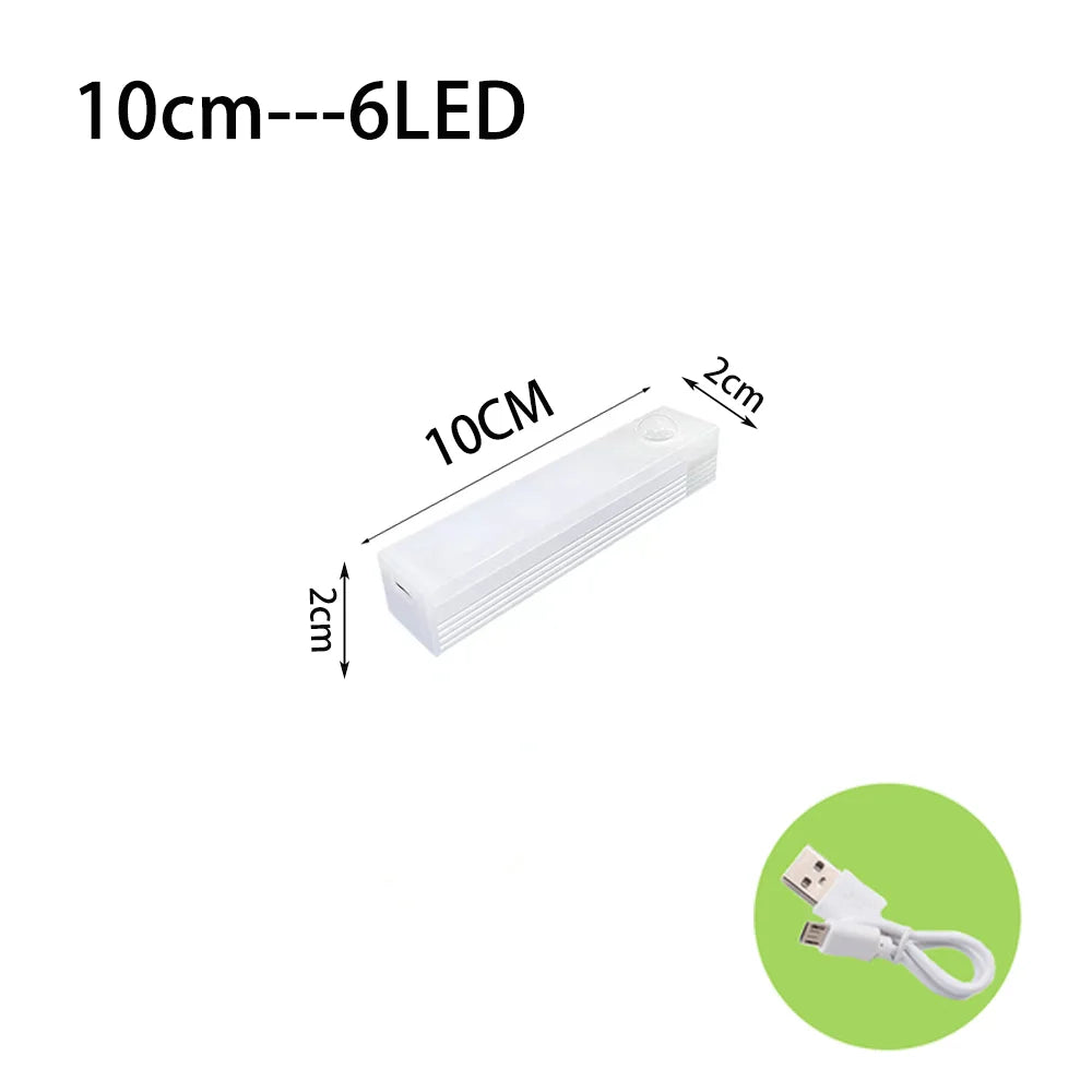 Luz LED com Sensor de Movimento Recarregável