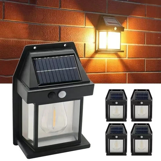 Refletor Solar LED Externo à Prova d’Água com Sensor de Movimento